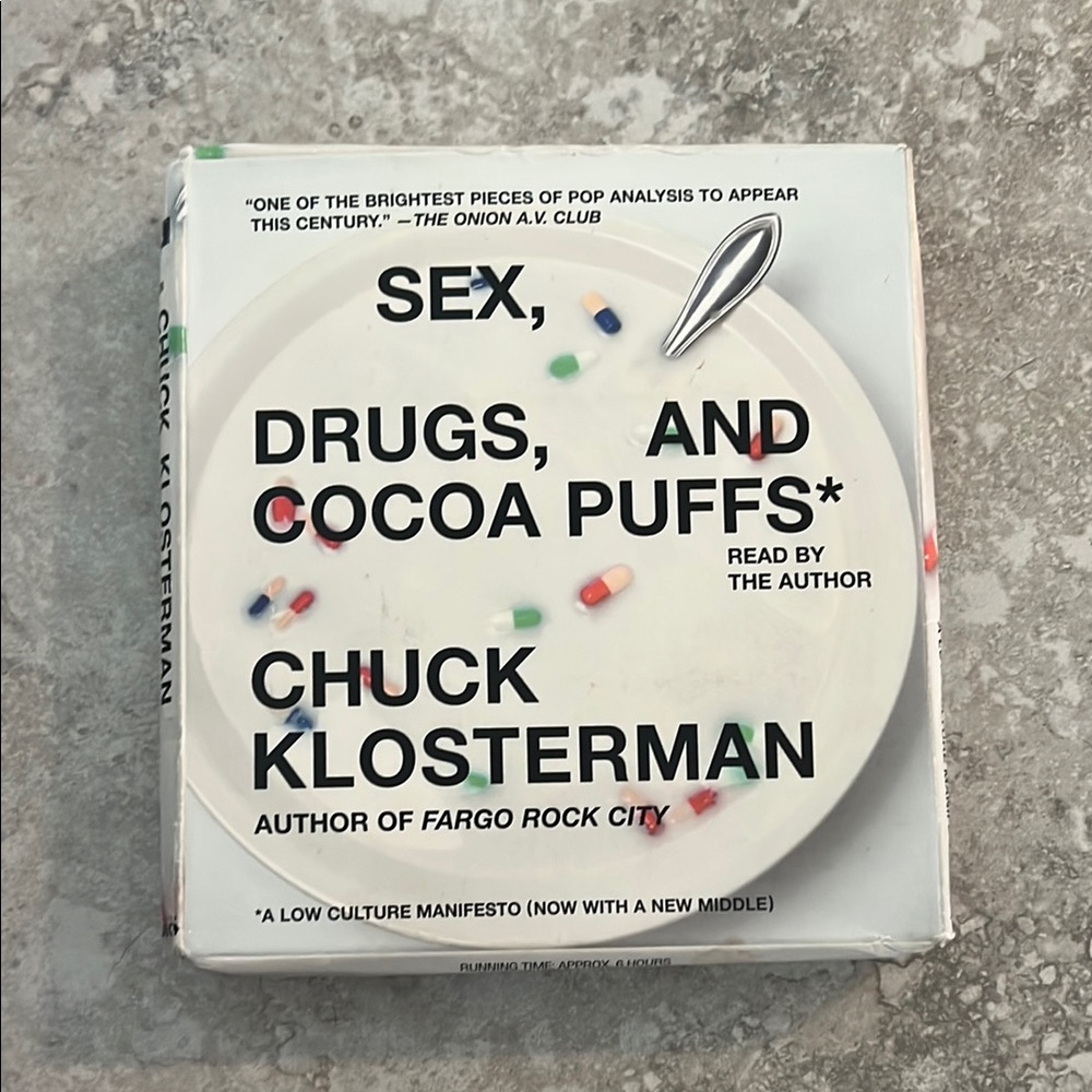 Sex, Drugs, and Cocoa Puffs Audio Book by Chuck Klosterman